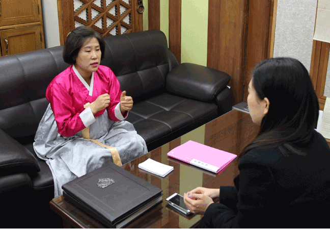 홍민순 혼례매니져 인터뷰사진