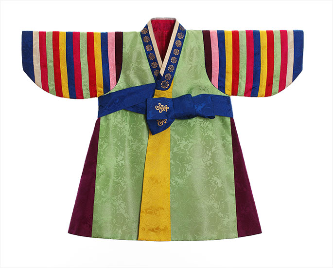 까치두루마기(Gobangja Durumagi<Overcouat>,남아,화장,71×55cm)