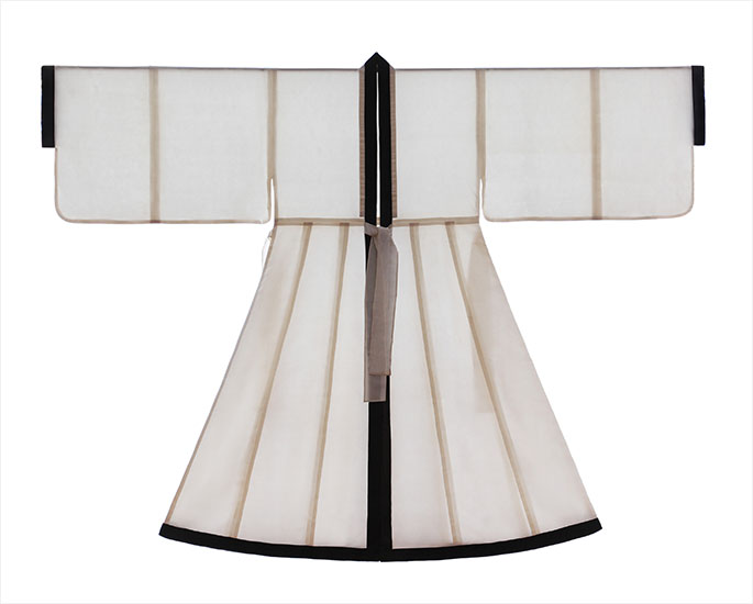 심의<Simui<Man's Outfit>,화장 206×160cm>