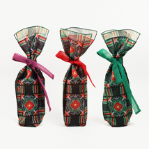 Dancheong Wine Bottle Pouch